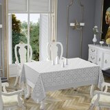 Fata de masa 160×220 cm Jaquard Damasc cu imprimeu tesut Gri